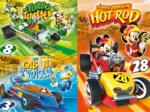 4 Puzzles - Mickey and The Roadster Racers