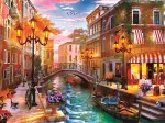 Coucher De Soleil Sur Venise