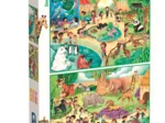 2 puzzles - Zoo - 2x60 Pièces