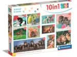 Puzzle 10 En 1 - Amis Des Animaux