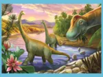 4 Puzzles - Dinosaures Uniques
