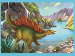 4 Puzzles - Dinosaures Uniques