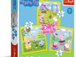 3 Puzzles - Peppa's happy day / Peppa Pig