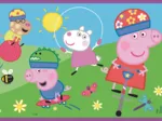2 Puzzles - Peppa Sur Le Terrain De Jeu