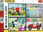 4 Puzzles - Aventures de Peanuts