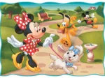 4 Puzzles - Mickey Mouse Belle Journée