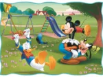 4 Puzzles - Mickey Mouse Belle Journée