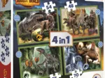 4 Puzzles - Dinosaures Menaçants