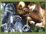 4 Puzzles - Dinosaures Menaçants