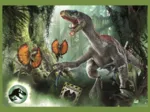4 Puzzles - Dinosaures Menaçants