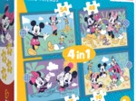 4 Puzzles - Événements Amusants De Mickey Mouse