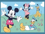 4 Puzzles - Événements Amusants De Mickey Mouse