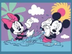 4 Puzzles - Événements Amusants De Mickey Mouse