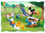 4 Puzzles - Mickey Mouse & Friends