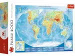 Large Physical Map of the World