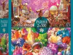 2 Puzzles - Cosmos Et Cristaux