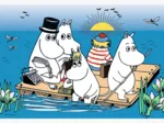 Moomins at the lake