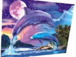 Puzzle 3D - Dauphins