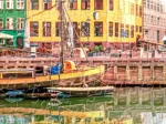 Puzzle en Plastique - Old Nyhavn Port in Copenhagen