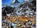 Puzzle en Plastique - Light of Zermatt, Switzerland