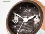 Puzzle 3D Clock - Love is Key to Happiness