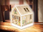 Puzzle 3D - House Lantern - Little Wooden Cabin