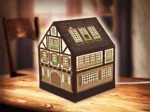 Puzzle 3D - House Lantern - Half-Timbered House