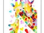 Puzzle en Plastique - Reina Sato - Giraffe Family