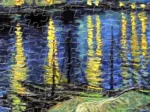 Puzzle en Plastique - Vincent Van Gogh - Starry Night Over The Rhone, 1888