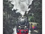 Puzzle en Plastique - The Steam Train, Switzerland