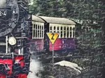 Puzzle en Plastique - The Steam Train, Switzerland