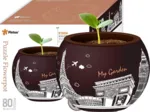 Puzzle 3D - Flower Pot - Modern Architectures