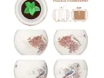 Puzzle 3D - Flower Pot - Singing Birds and Flowers