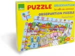 Puzzle en Bois - Grand Puzzle d'Observation