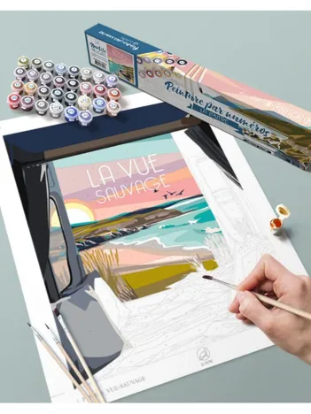 Produit Peinture par Numéros - Vue Sauvage Image
