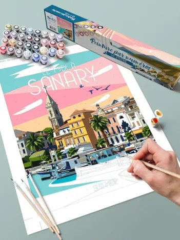 Produit Peinture par Numéros - Sanary Image
