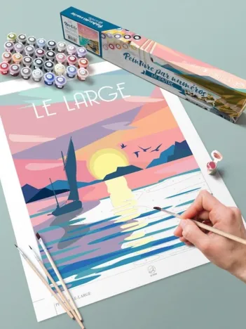 Produit Peinture par Numéros - Le Large Image