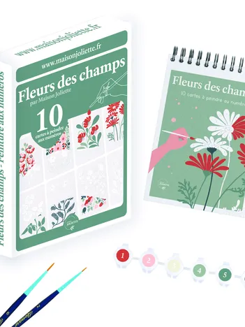 Produit Peinture aux numéros - Fleurs des Champs Image