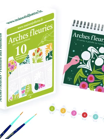 Produit Peinture aux numéros - Arches Fleuries Image