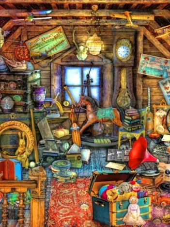 Produit Hidden Object Attic Image