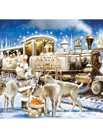 Produit Holiday - Le Train du Père Noël - Glitter & Gold Image