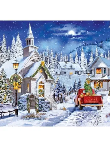 Produit Holiday - La Lumière d'Hiver de la Chapelle - Glitter & Gold Image