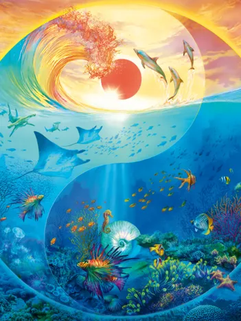 Produit Yin & Yang - Au Royaume des Animaux Marins Image