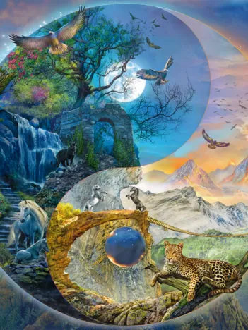 Produit Yin & Yang - Le Monde des Montagnes Image