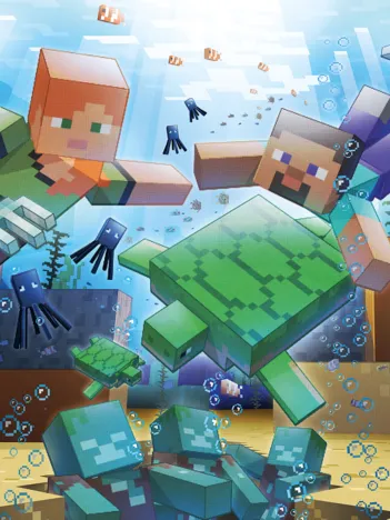 Produit Minecraft Mosaic Image