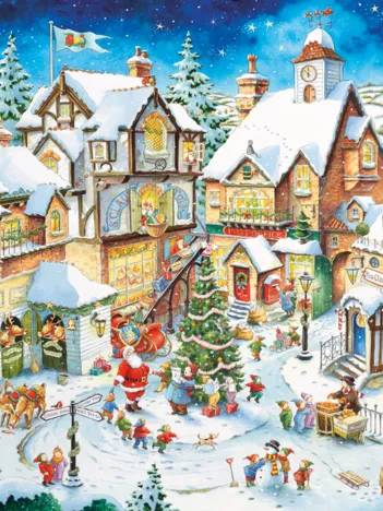 Produit Village De Noël Image