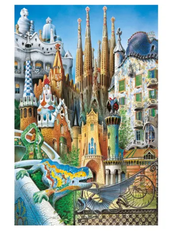 Produit Gaudí, Collage Image