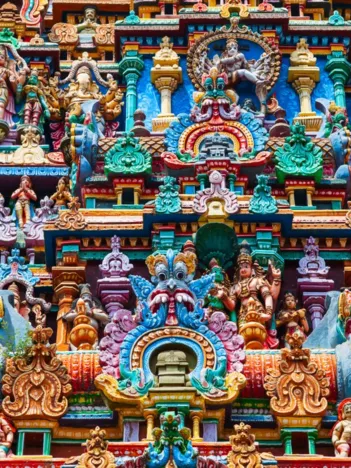 Produit Décor de Temple Hindou - Inde Image