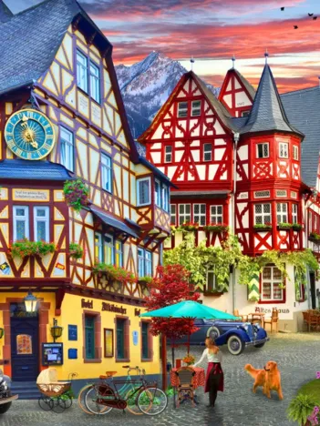 Produit Bacharach, Vallée du Rhin Image