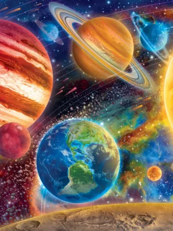 Produit Incroyable Système Solaire Image